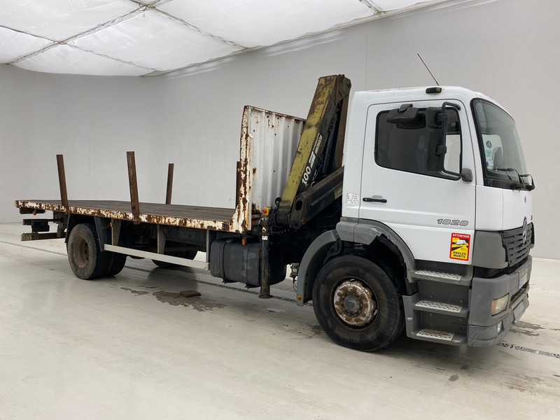 Mercedes-Benz Atego 1828 - Camión caja abierta, Camión grúa: foto 3 Mercedes-Benz Atego 1828 - Camión caja abierta, Camión grúa: foto 3