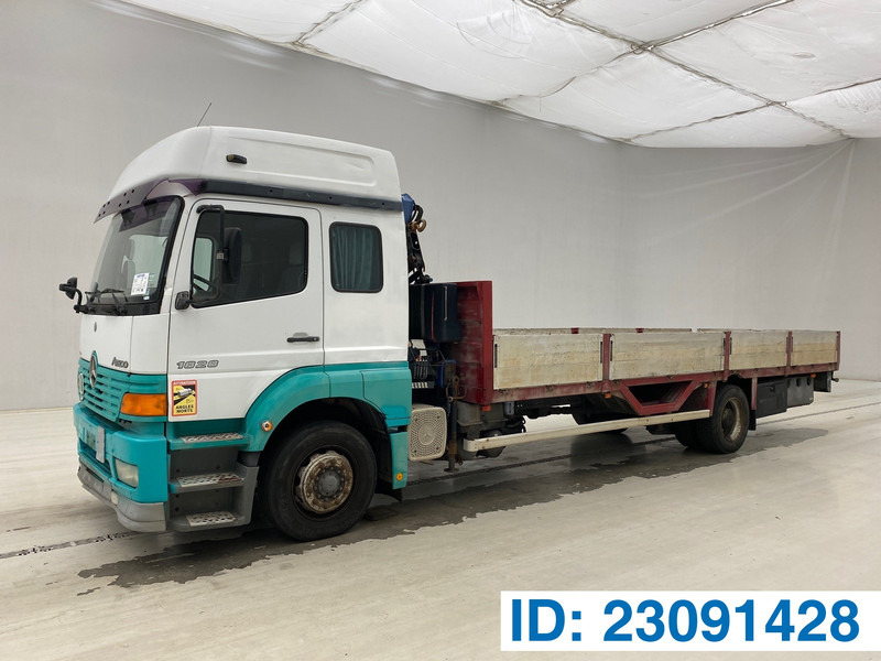 Mercedes-Benz Atego 1828* - Camión caja abierta, Camión grúa: foto 1 Mercedes-Benz Atego 1828* - Camión caja abierta, Camión grúa: foto 1