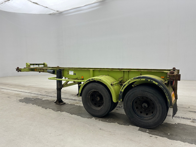 Semirremolque portacontenedore/ Intercambiable Pacton Skelet 20 ft: foto 9