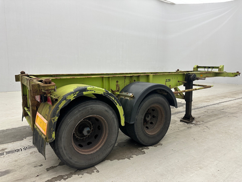 Semirremolque portacontenedore/ Intercambiable Pacton Skelet 20 ft: foto 10