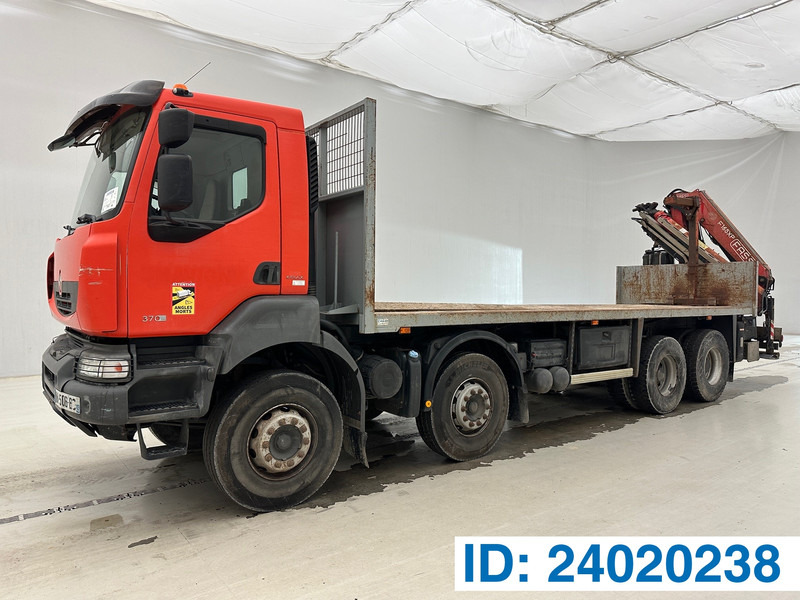 Renault Kerax 370 DXi - 8x4* - Camión caja abierta, Camión grúa: foto 1 Renault Kerax 370 DXi - 8x4* - Camión caja abierta, Camión grúa: foto 1