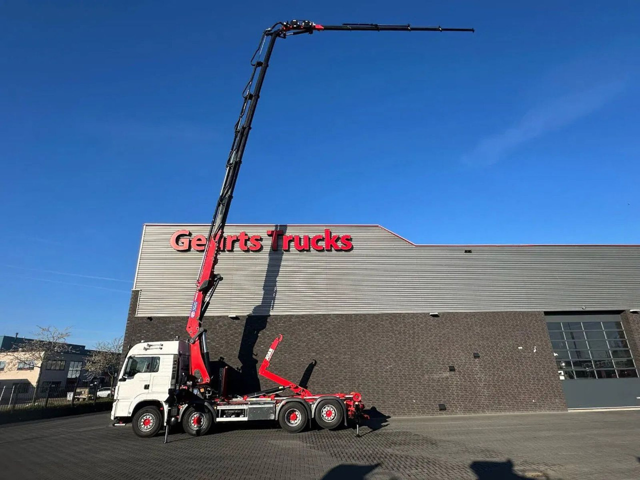 MAN TGS 35.510 8X4H-6BL HMF5020 RCS K6 + FLY-JIB FJ1 - Camión multibasculante, Camión grúa: foto 5 MAN TGS 35.510 8X4H-6BL HMF5020 RCS K6 + FLY-JIB FJ1 - Camión multibasculante, Camión grúa: foto 5