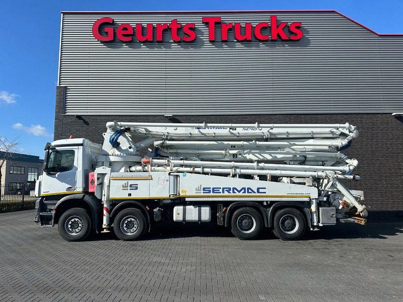 Mercedes-Benz Arocs 4451 8X4 + SERMAC 5Z42 BETONPOMP/BETONPUMPE/CONCRETE PUMP - Bomba de hormigón: foto 1 Mercedes-Benz Arocs 4451 8X4 + SERMAC 5Z42 BETONPOMP/BETONPUMPE/CONCRETE PUMP - Bomba de hormigón: foto 1