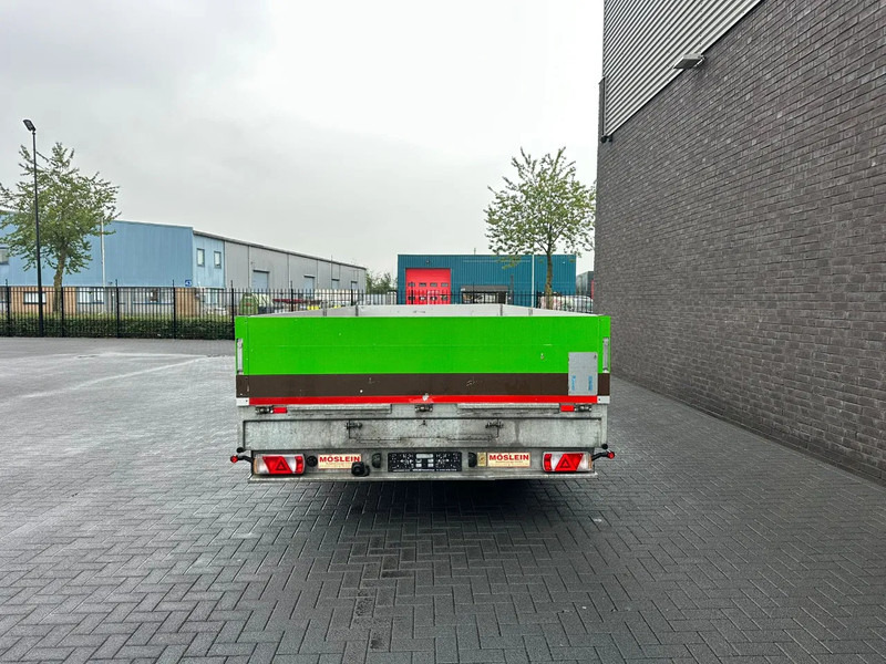 Remolque caja abierta Möslein THT 11 BL G 2 ASSER TANDEM AANHANGER MET OPRIJPLANKEN: foto 7