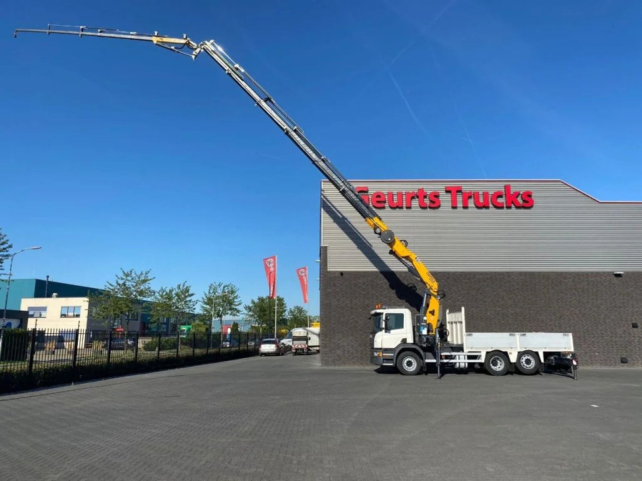 Scania P250 6X2 + COPMA 510.7 + JIB J4 KRAAN/KRAN/CRANE - Camión grúa: foto 5 Scania P250 6X2 + COPMA 510.7 + JIB J4 KRAAN/KRAN/CRANE - Camión grúa: foto 5