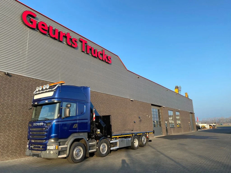 Camión grúa Scania R580 V8 8X2 + HIAB XS 544 E-8 HIPRO KRAAN/KRAN/CRANE/GRUA: foto 9