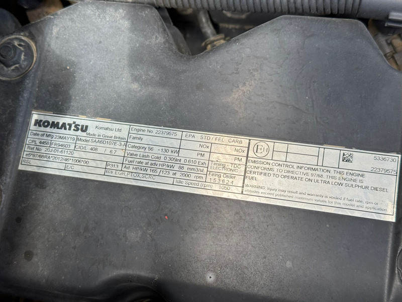 Leasing de Komatsu PW180-11 Komatsu PW180-11: foto 20