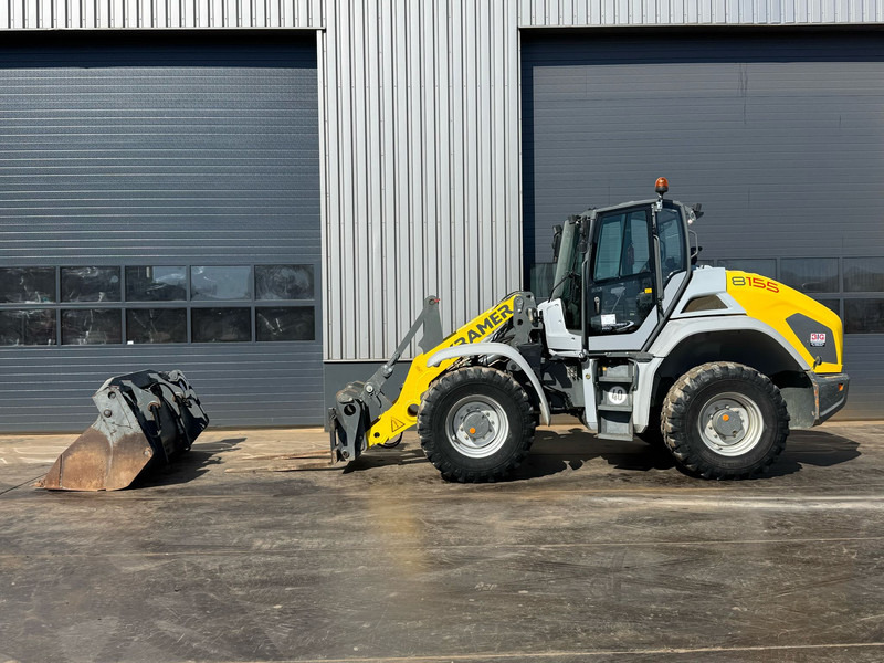 Kramer 8155 / Forks / bucket - Cargadora de ruedas: foto 1 Kramer 8155 / Forks / bucket - Cargadora de ruedas: foto 1