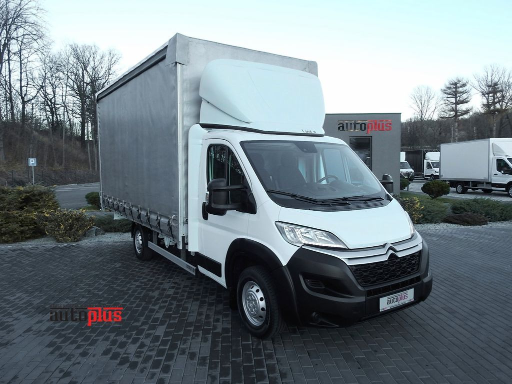 Citroën JUMPER PRITSCHE PLANE 10 PALETTEN TEMPOMAT LED - Furgoneta con caja de lona: foto 1 Citroën JUMPER PRITSCHE PLANE 10 PALETTEN TEMPOMAT LED - Furgoneta con caja de lona: foto 1