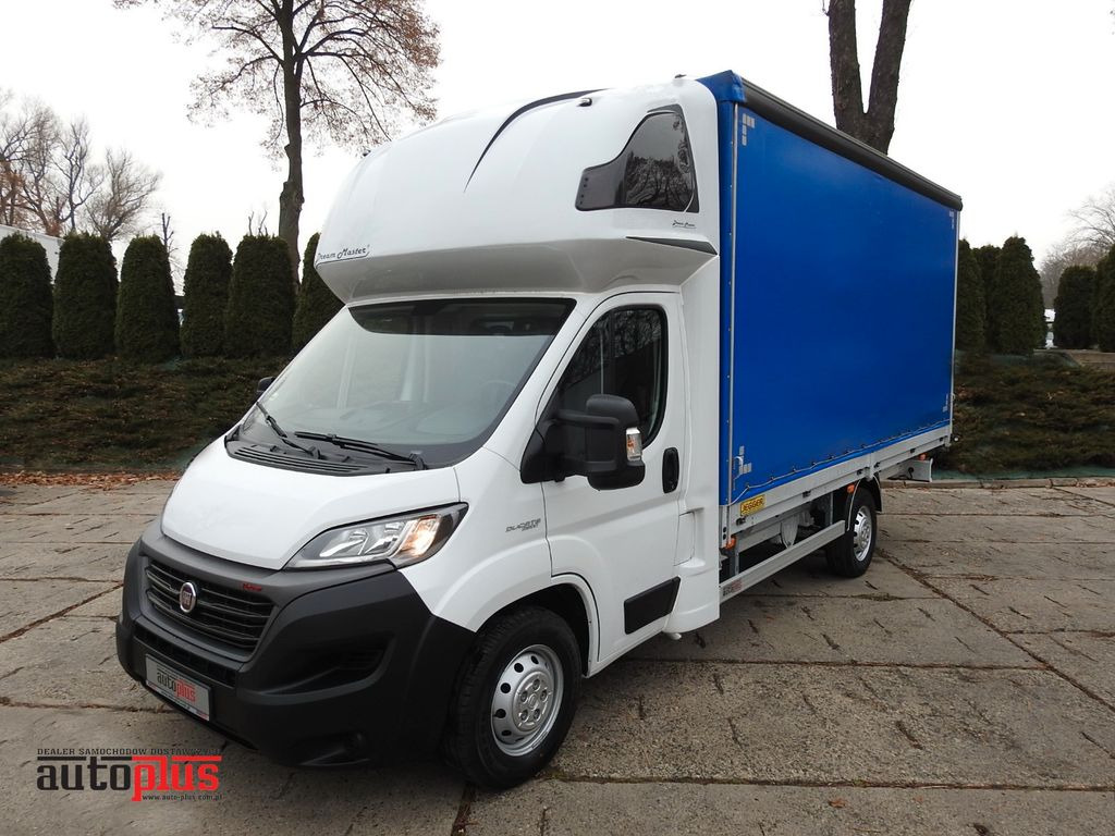 Fiat DUCATO PRITSCHE PLANE 10 PALETTEN WEBASTO A/C - Furgoneta con caja de lona: foto 1 Fiat DUCATO PRITSCHE PLANE 10 PALETTEN WEBASTO A/C - Furgoneta con caja de lona: foto 1