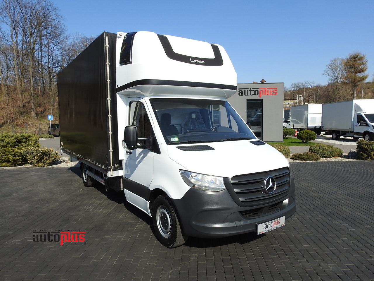MERCEDES SPRINTER 316 TARPAULIN 10 PALLETS WEBASTO AIR CONDITIONING 165HP - Furgoneta con caja de lona: foto 1 MERCEDES SPRINTER 316 TARPAULIN 10 PALLETS WEBASTO AIR CONDITIONING 165HP - Furgoneta con caja de lona: foto 1