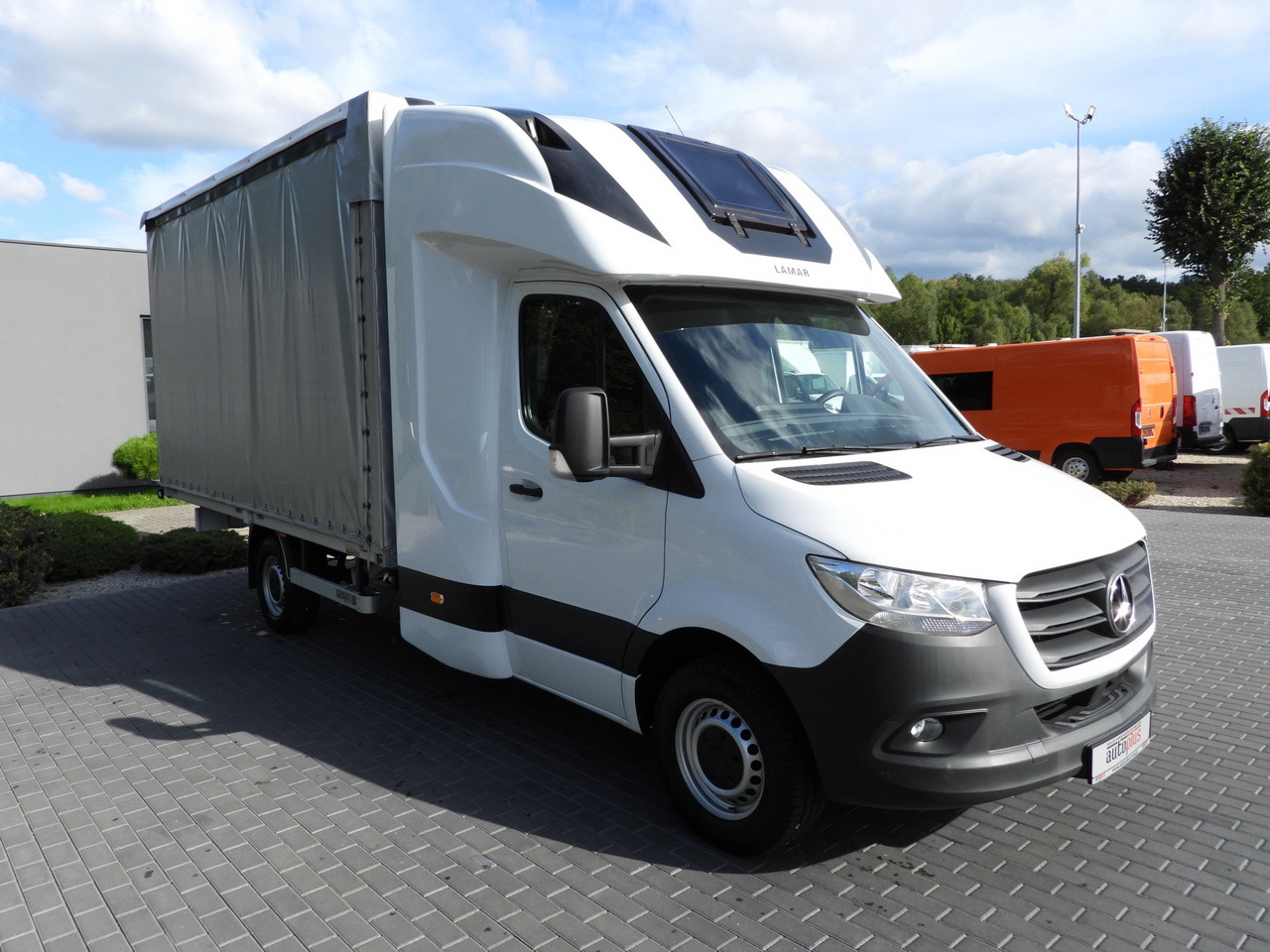 MERCEDES SPRINTER 316 TARPAULIN 8 PALLETS WEBASTO CRUISE CONTROL AIR CONDITIONING 160HP - Furgoneta con caja de lona: foto 4 MERCEDES SPRINTER 316 TARPAULIN 8 PALLETS WEBASTO CRUISE CONTROL AIR CONDITIONING 160HP - Furgoneta con caja de lona: foto 4