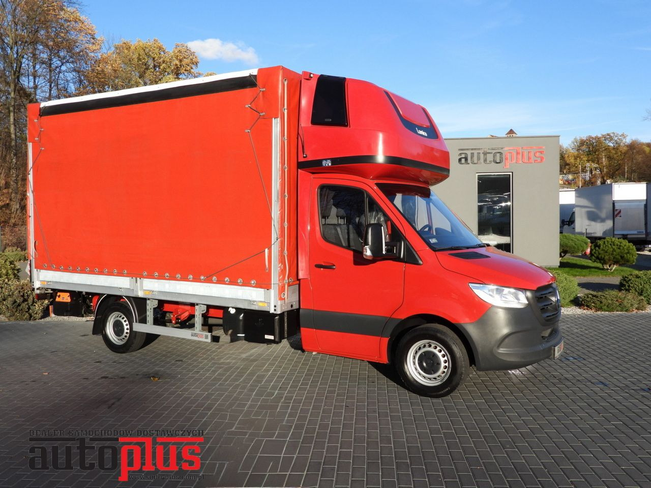MERCEDES SPRINTER 316 TARPAULIN LIFT 8 PALLETS WEBASTO CRUISE CONTROL AIR CONDITIONING 160HP - Furgoneta con caja de lona: foto 1 MERCEDES SPRINTER 316 TARPAULIN LIFT 8 PALLETS WEBASTO CRUISE CONTROL AIR CONDITIONING 160HP - Furgoneta con caja de lona: foto 1