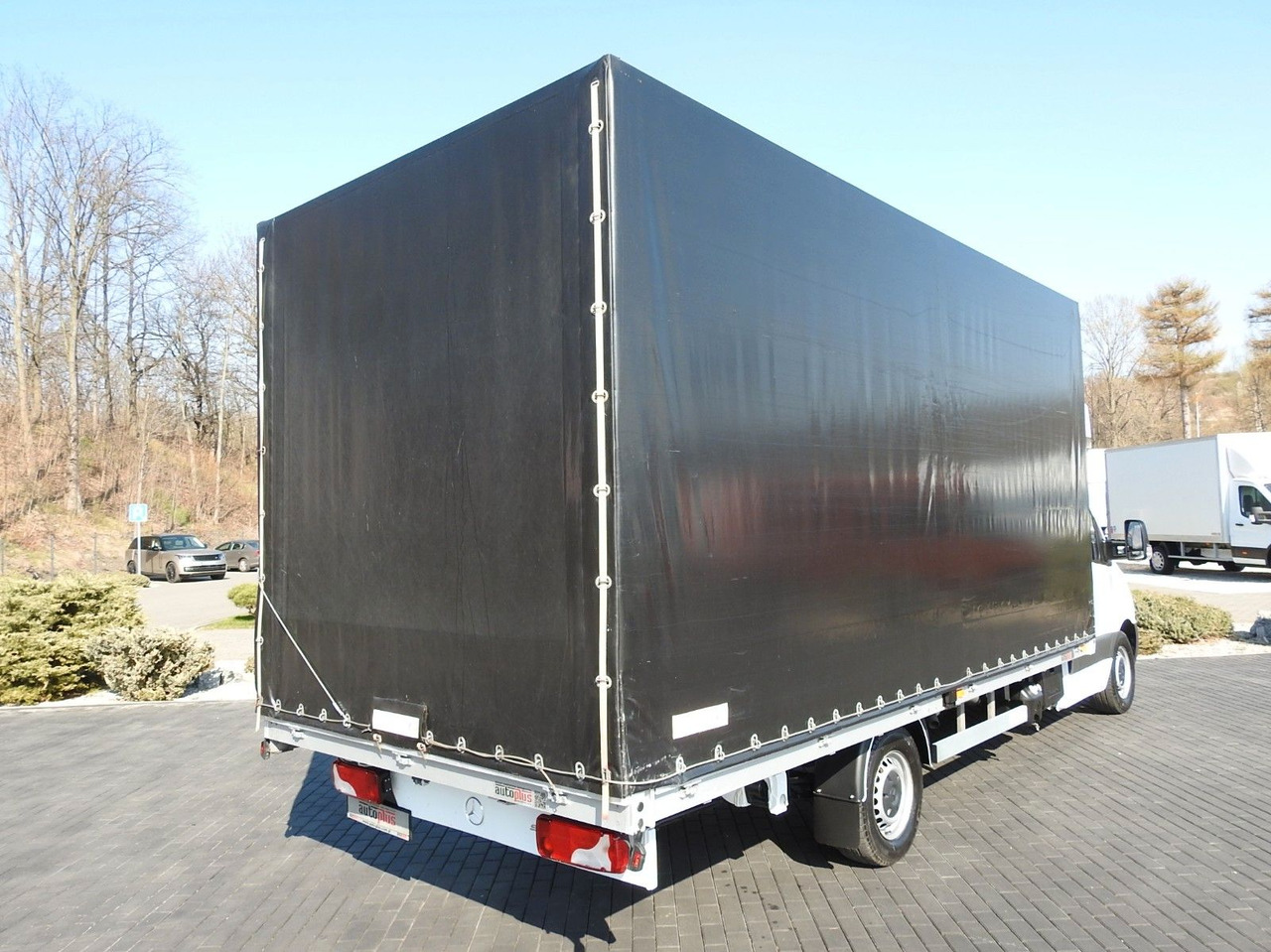 Mercedes-Benz SPRINTER PRITSCHE PLANE 10 PALETTEN KLIMAANLAGE - Furgoneta con caja de lona: foto 3 Mercedes-Benz SPRINTER PRITSCHE PLANE 10 PALETTEN KLIMAANLAGE - Furgoneta con caja de lona: foto 3