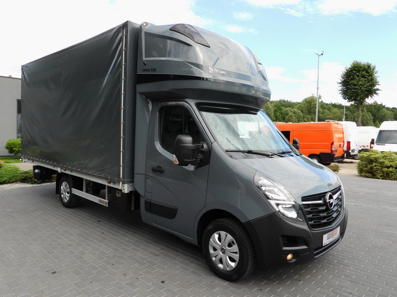 OPEL MOVANO TARPAULIN 10 PALLETS WEBASTO CRUISE CONTROL LED LIGHTS PNEUMATICS AIR CONDITIONING  165HP - Furgoneta con caja de lona: foto 4 OPEL MOVANO TARPAULIN 10 PALLETS WEBASTO CRUISE CONTROL LED LIGHTS PNEUMATICS AIR CONDITIONING  165HP - Furgoneta con caja de lona: foto 4
