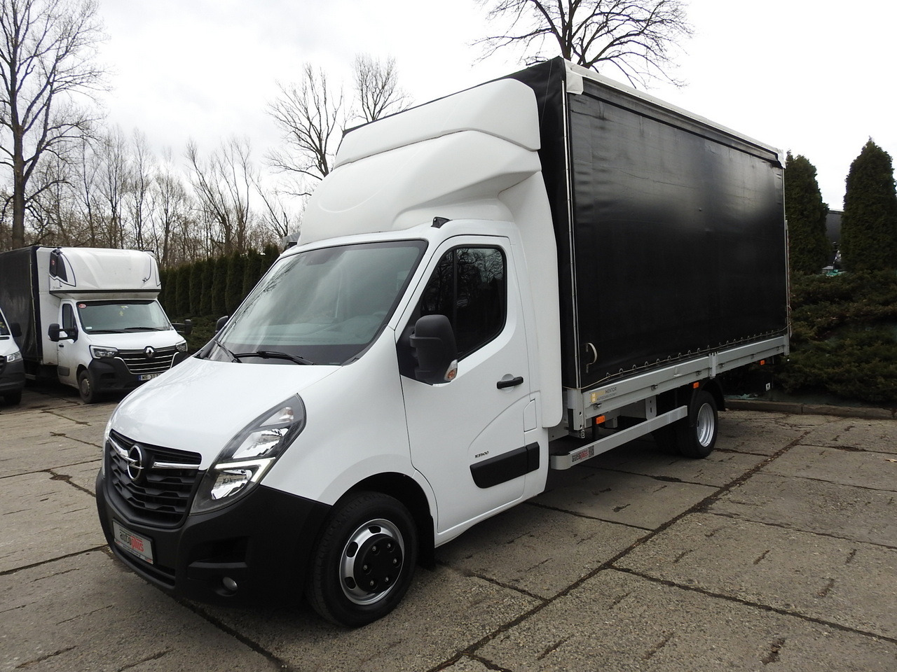 Furgoneta con caja de lona OPEL MOVANO TARPAULIN LIFT 10 PALLETS CRUISE CONTROL AIR CONDITIONING LED LIGHTS PNEUMATICS TWIN WHEELS  165HP: foto 6