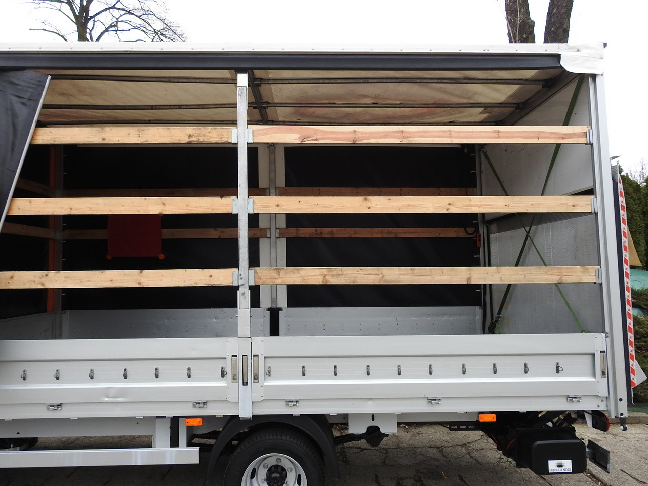 Furgoneta con caja de lona OPEL MOVANO TARPAULIN LIFT 10 PALLETS CRUISE CONTROL AIR CONDITIONING LED LIGHTS PNEUMATICS TWIN WHEELS  165HP: foto 28