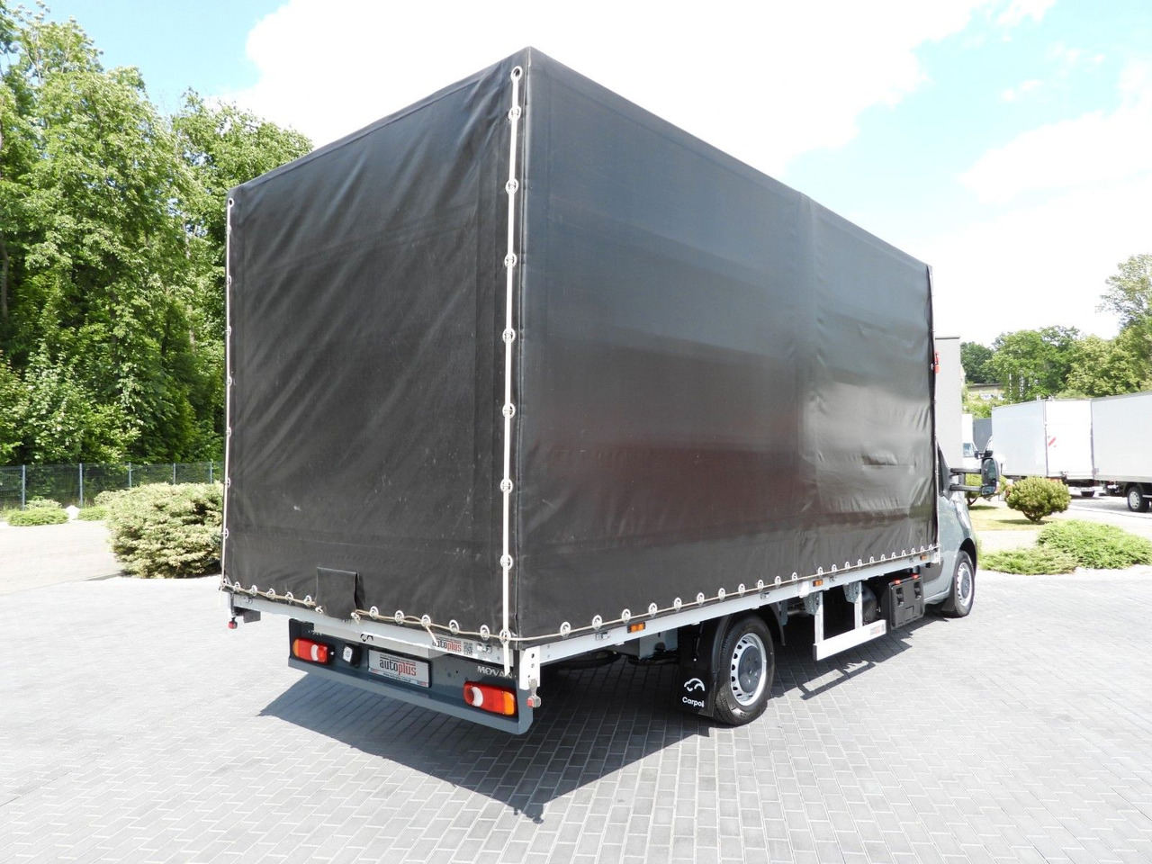 Opel MOVANO PRITSCHE PLANE 12 PALETTEN WEBASTO A/C - Furgoneta con caja de lona: foto 3 Opel MOVANO PRITSCHE PLANE 12 PALETTEN WEBASTO A/C - Furgoneta con caja de lona: foto 3