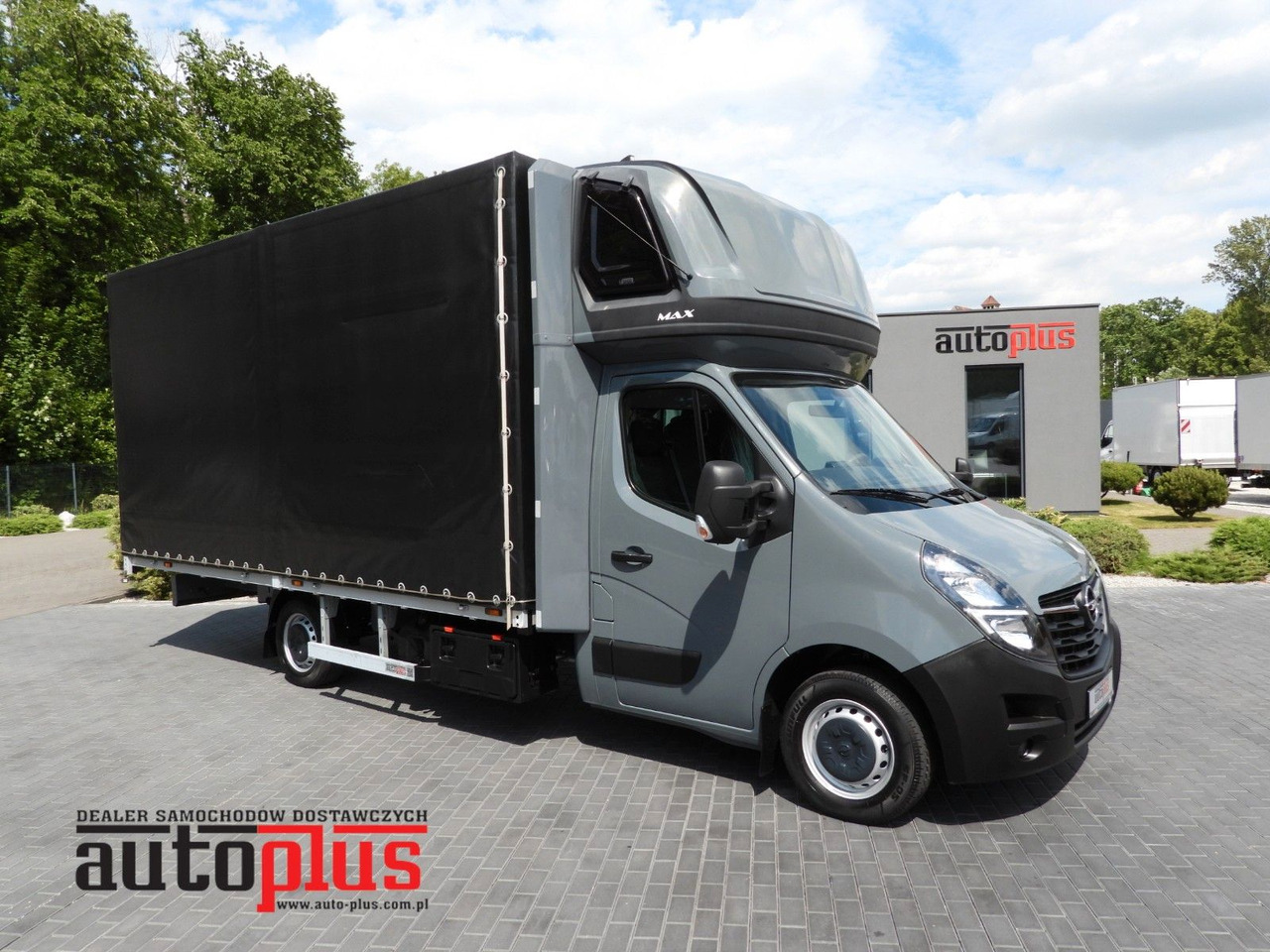 Opel MOVANO PRITSCHE PLANE 12 PALETTEN WEBASTO A/C - Furgoneta con caja de lona: foto 1 Opel MOVANO PRITSCHE PLANE 12 PALETTEN WEBASTO A/C - Furgoneta con caja de lona: foto 1