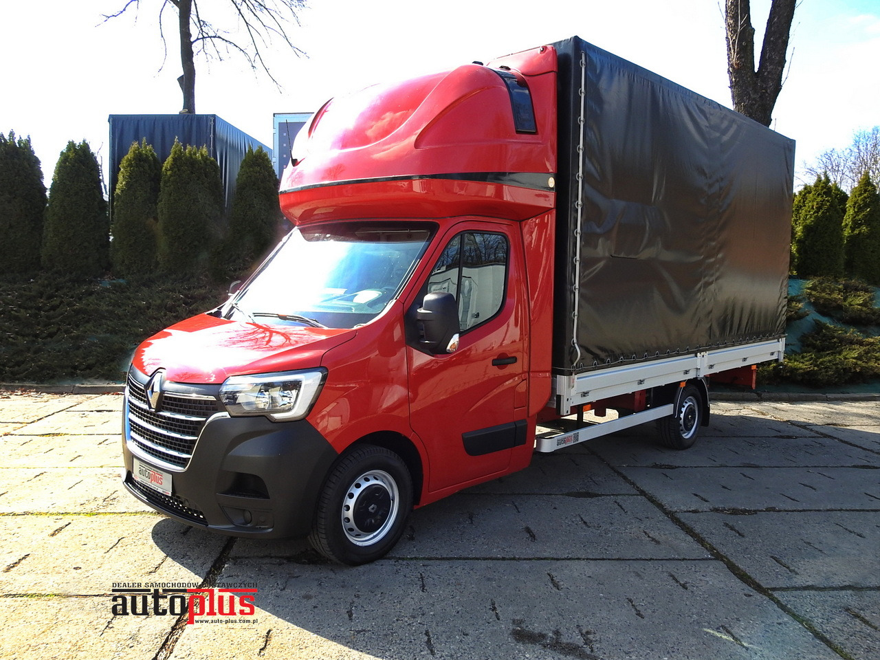 RENAULT MASTER TARPAULIN 10 PALLETS WEBASTO CRUISE CONTROL AIR CONDITIONING LED LIGHTS PNEUMATICS 165HP - Furgoneta con caja de lona: foto 1 RENAULT MASTER TARPAULIN 10 PALLETS WEBASTO CRUISE CONTROL AIR CONDITIONING LED LIGHTS PNEUMATICS 165HP - Furgoneta con caja de lona: foto 1
