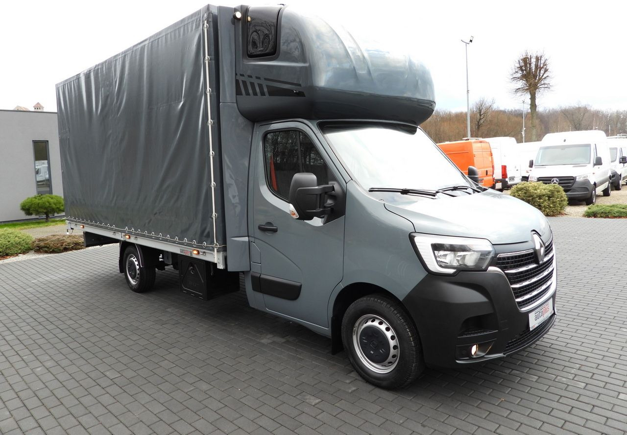 RENAULT MASTER TARPAULIN 10 PALLETS WEBASTO CRUISE CONTROL LED LIGHTS PNEUMATICS AIR CONDITIONING 165HP - Furgoneta con caja de lona: foto 4 RENAULT MASTER TARPAULIN 10 PALLETS WEBASTO CRUISE CONTROL LED LIGHTS PNEUMATICS AIR CONDITIONING 165HP - Furgoneta con caja de lona: foto 4