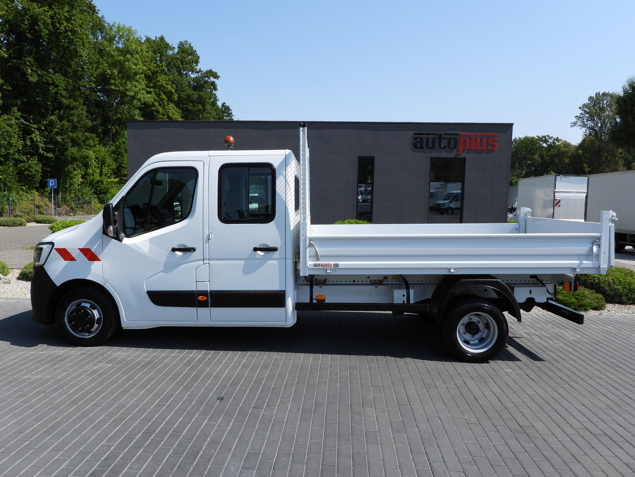 Volquete furgoneta RENAULT MASTER TIPPER DOUBLE CABIN DOKA 6 SEATS CRUISE CONTROL LED LIGHTS TWIN WHEELS AIR CONDITIONING  130HP: foto 8
