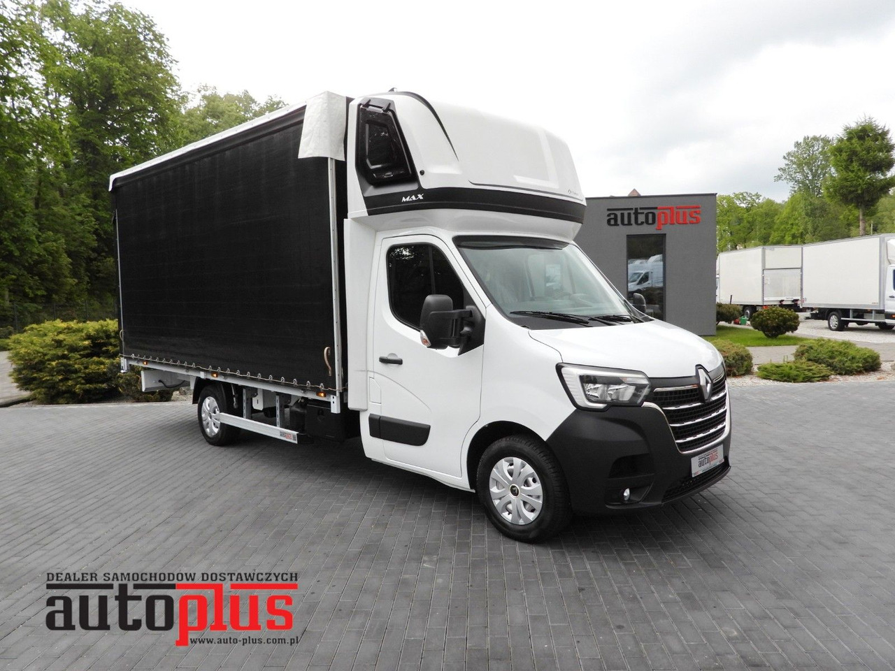 Renault MASTER PLANDEKA 10 PALET WEBASTO TEMPOMAT A/C - Furgoneta con caja de lona: foto 1 Renault MASTER PLANDEKA 10 PALET WEBASTO TEMPOMAT A/C - Furgoneta con caja de lona: foto 1