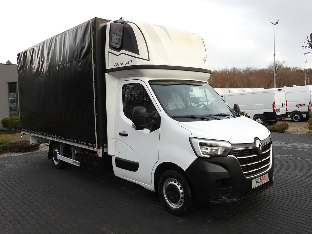 Renault MASTER PRITSCHE PLANE 10 PALETTEN WEBASTO A/C - Furgoneta con caja de lona: foto 4 Renault MASTER PRITSCHE PLANE 10 PALETTEN WEBASTO A/C - Furgoneta con caja de lona: foto 4