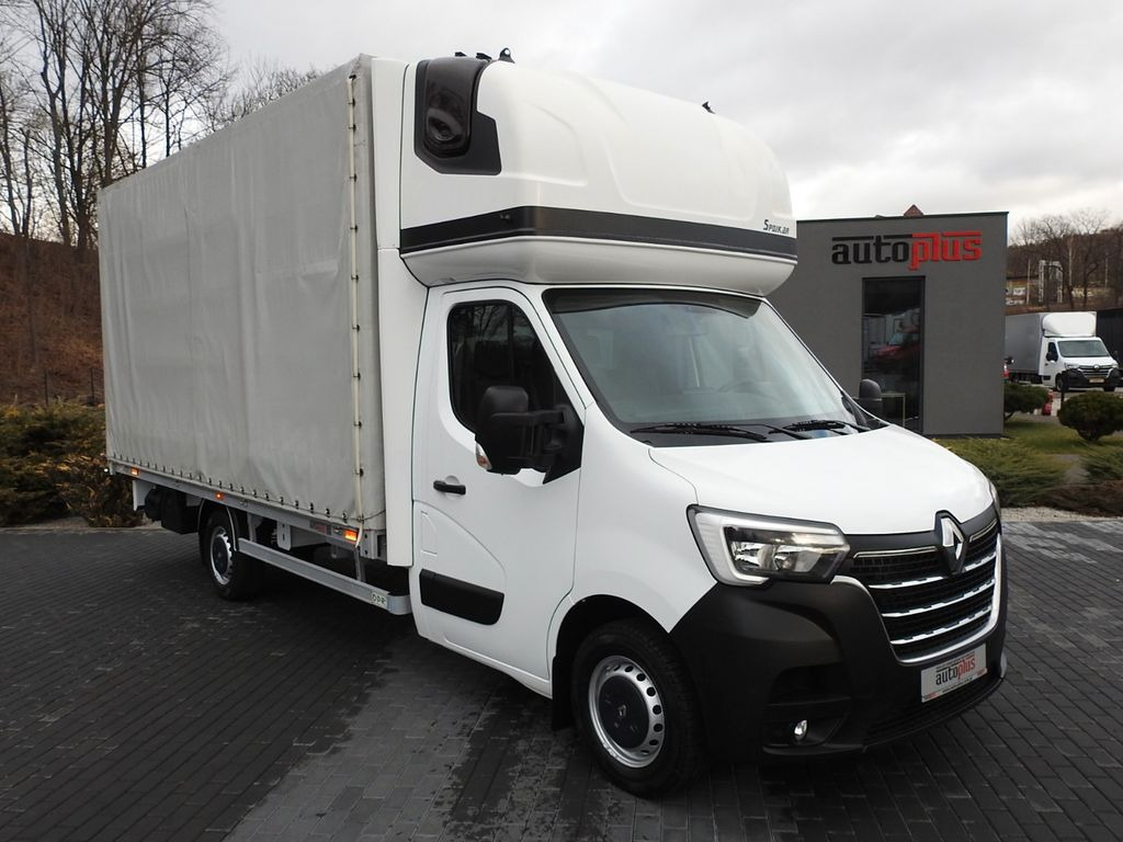 Renault MASTER PRITSCHE PLANE 10 PALETTEN WEBASTO A/C - Furgoneta con caja de lona: foto 4 Renault MASTER PRITSCHE PLANE 10 PALETTEN WEBASTO A/C - Furgoneta con caja de lona: foto 4