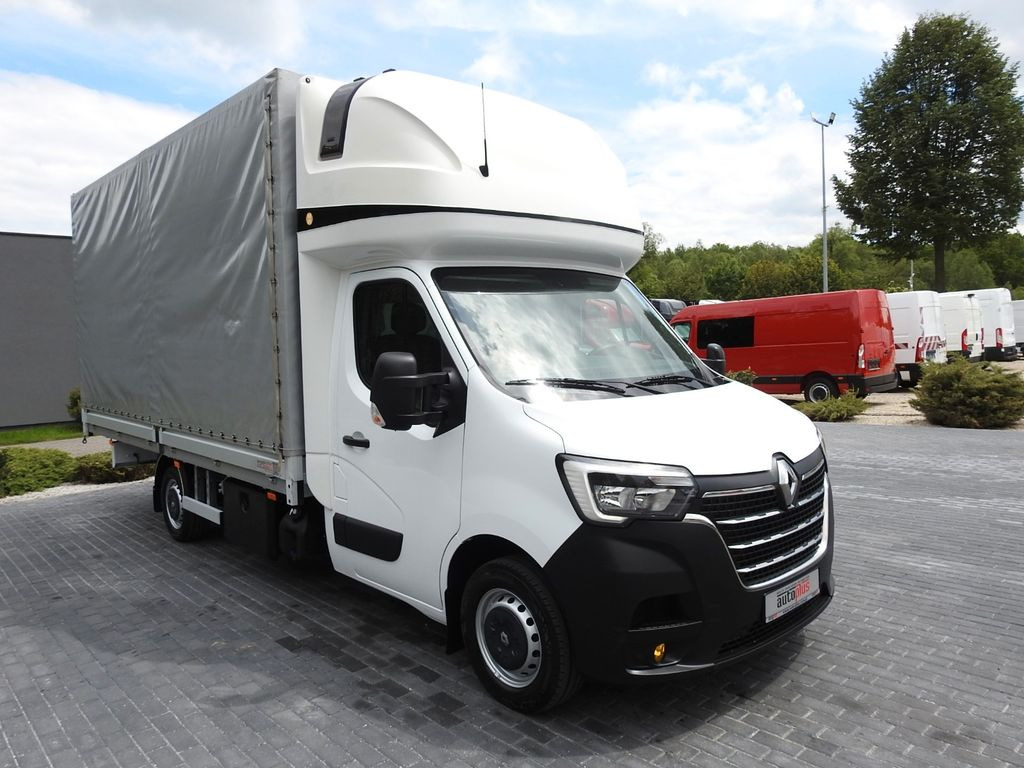 Renault MASTER PRITSCHE PLANE 10 PALETTEN WEBASTO A/C - Furgoneta con caja de lona: foto 4 Renault MASTER PRITSCHE PLANE 10 PALETTEN WEBASTO A/C - Furgoneta con caja de lona: foto 4