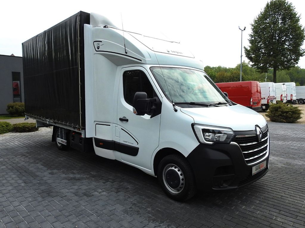 Renault MASTER PRITSCHE PLANE 10 PALETTEN WEBASTO A/C - Furgoneta con caja de lona, Furgoneta combi: foto 4 Renault MASTER PRITSCHE PLANE 10 PALETTEN WEBASTO A/C - Furgoneta con caja de lona, Furgoneta combi: foto 4