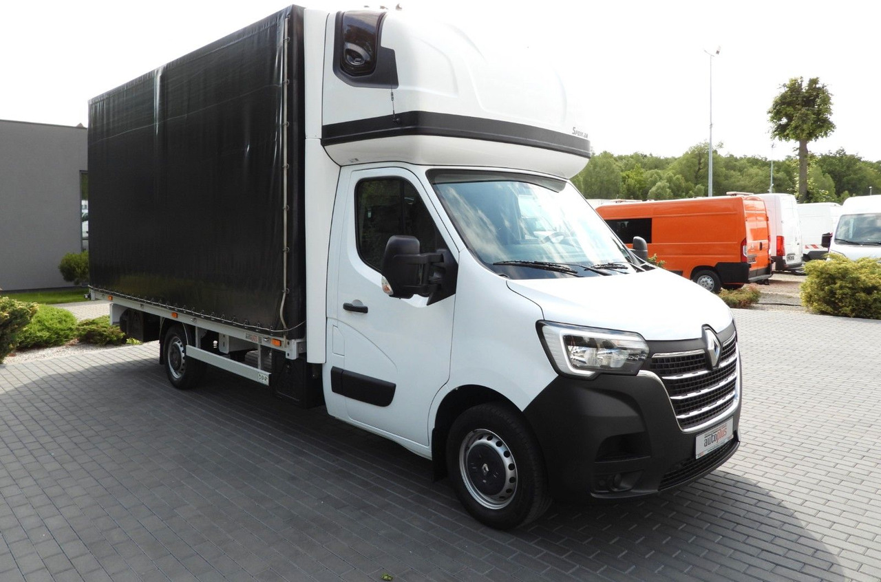 Renault MASTER PRITSCHE PLANE 10 PALETTEN WEBASTO A/C - Furgoneta con caja de lona: foto 4 Renault MASTER PRITSCHE PLANE 10 PALETTEN WEBASTO A/C - Furgoneta con caja de lona: foto 4