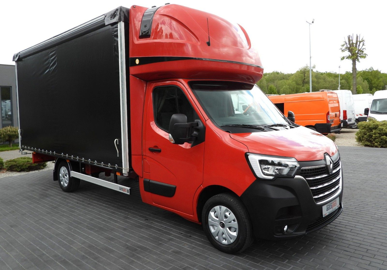 Renault MASTER PRITSCHE PLANE 10 PALETTEN WEBASTO A/C - Furgoneta con caja de lona: foto 4 Renault MASTER PRITSCHE PLANE 10 PALETTEN WEBASTO A/C - Furgoneta con caja de lona: foto 4