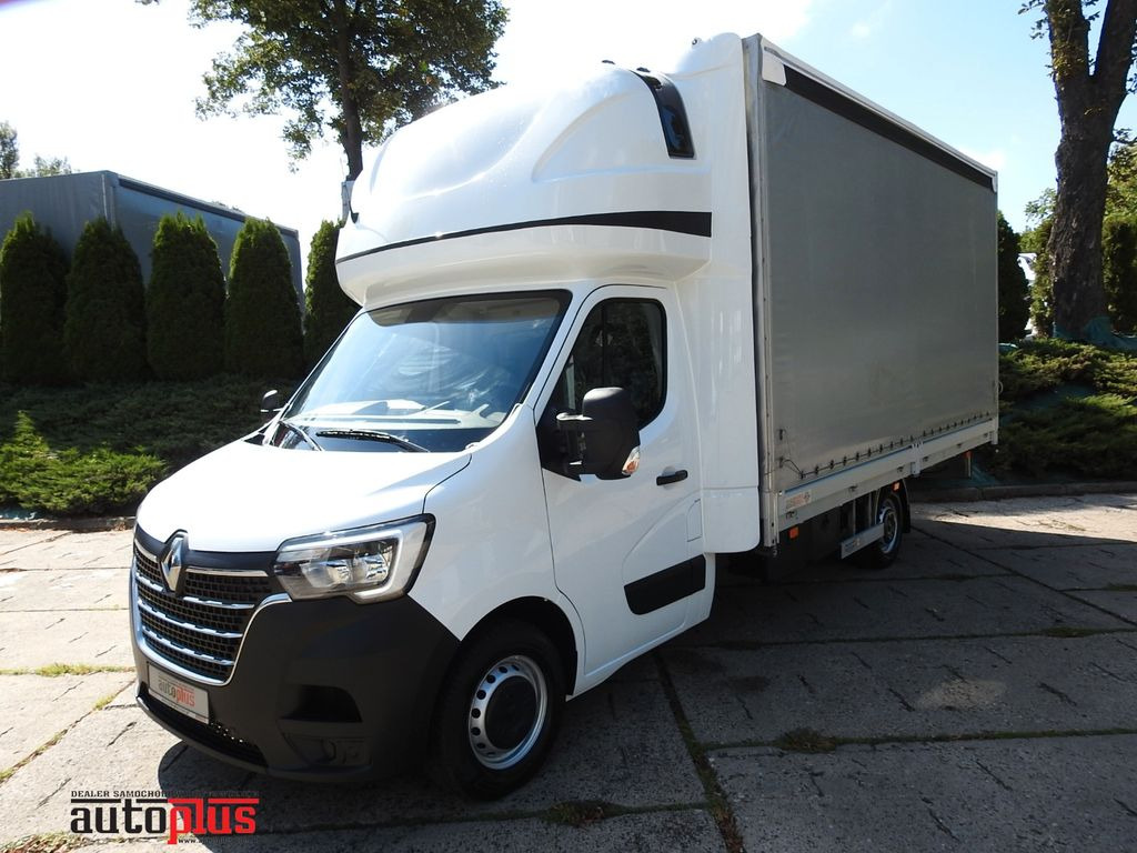 Furgoneta con caja de lona Renault MASTER PRITSCHE PLANE 12 PALETTEN WEBASTO A/C: foto 1