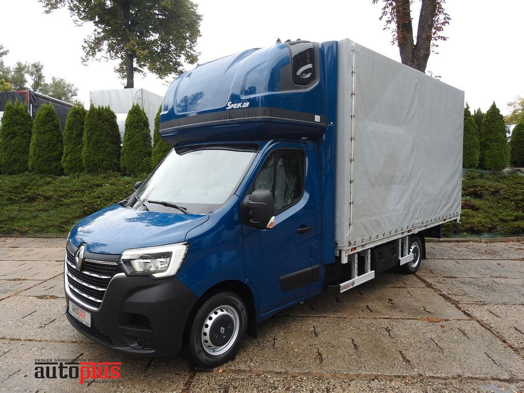 Renault MASTER PRITSCHE PLANE 8 PALETTEN WEBASTO A/C - Furgoneta con caja de lona: foto 1 Renault MASTER PRITSCHE PLANE 8 PALETTEN WEBASTO A/C - Furgoneta con caja de lona: foto 1