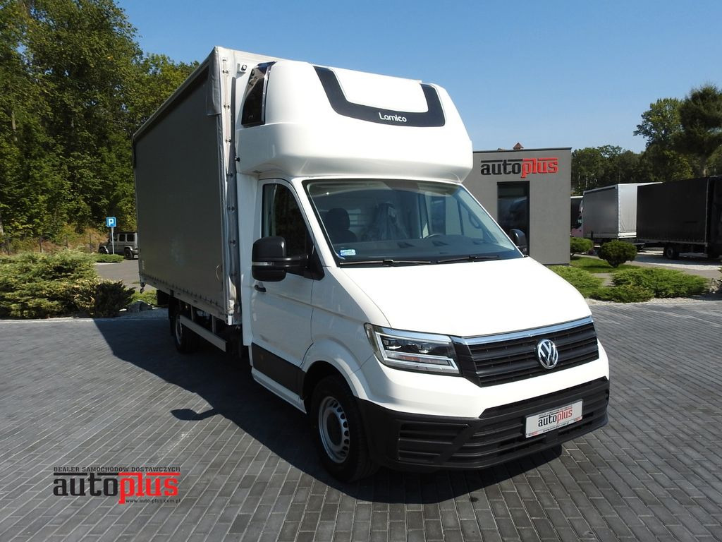 Volkswagen CRAFTER PRITSCHE PLANE 10 PALETTEN WEBASTO - Furgoneta con caja de lona: foto 1 Volkswagen CRAFTER PRITSCHE PLANE 10 PALETTEN WEBASTO - Furgoneta con caja de lona: foto 1
