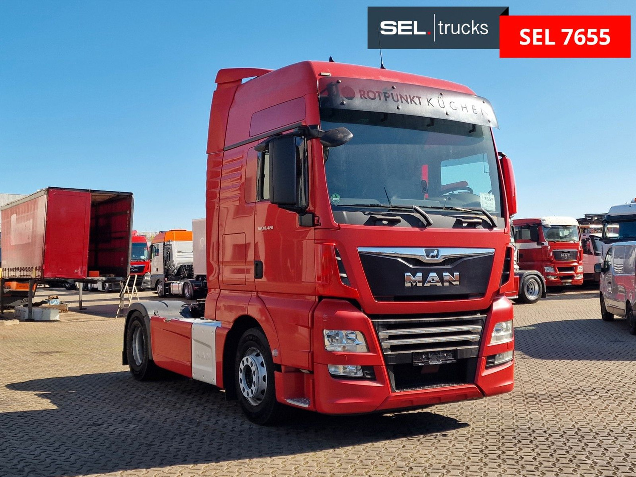 MAN TGX 18.420 4X2 BLS / Retarder /Xenon /Standklima - Cabeza tractora: foto 3 MAN TGX 18.420 4X2 BLS / Retarder /Xenon /Standklima - Cabeza tractora: foto 3