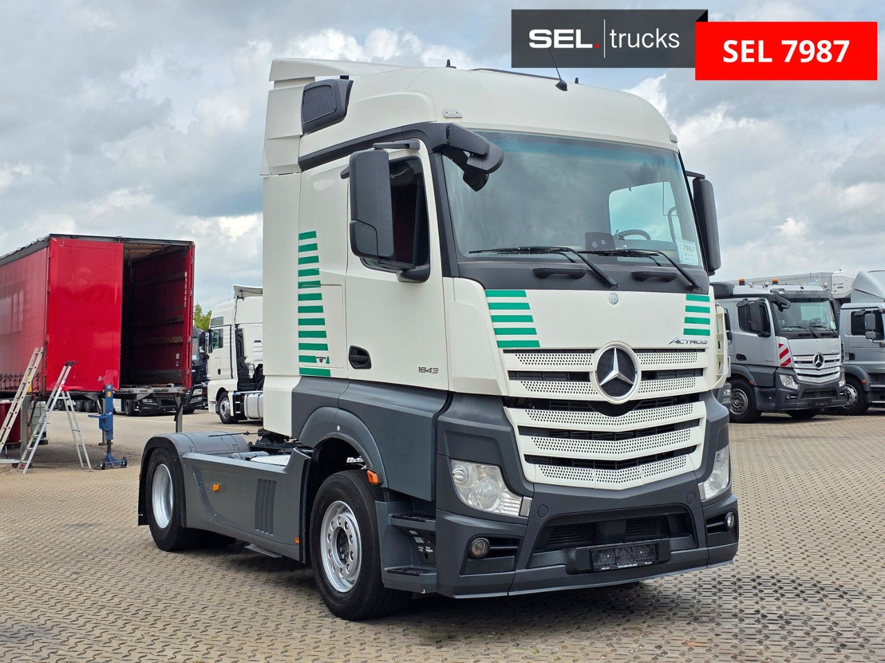 Mercedes-Benz Actros 1843 / Retarder - Cabeza tractora: foto 3 Mercedes-Benz Actros 1843 / Retarder - Cabeza tractora: foto 3