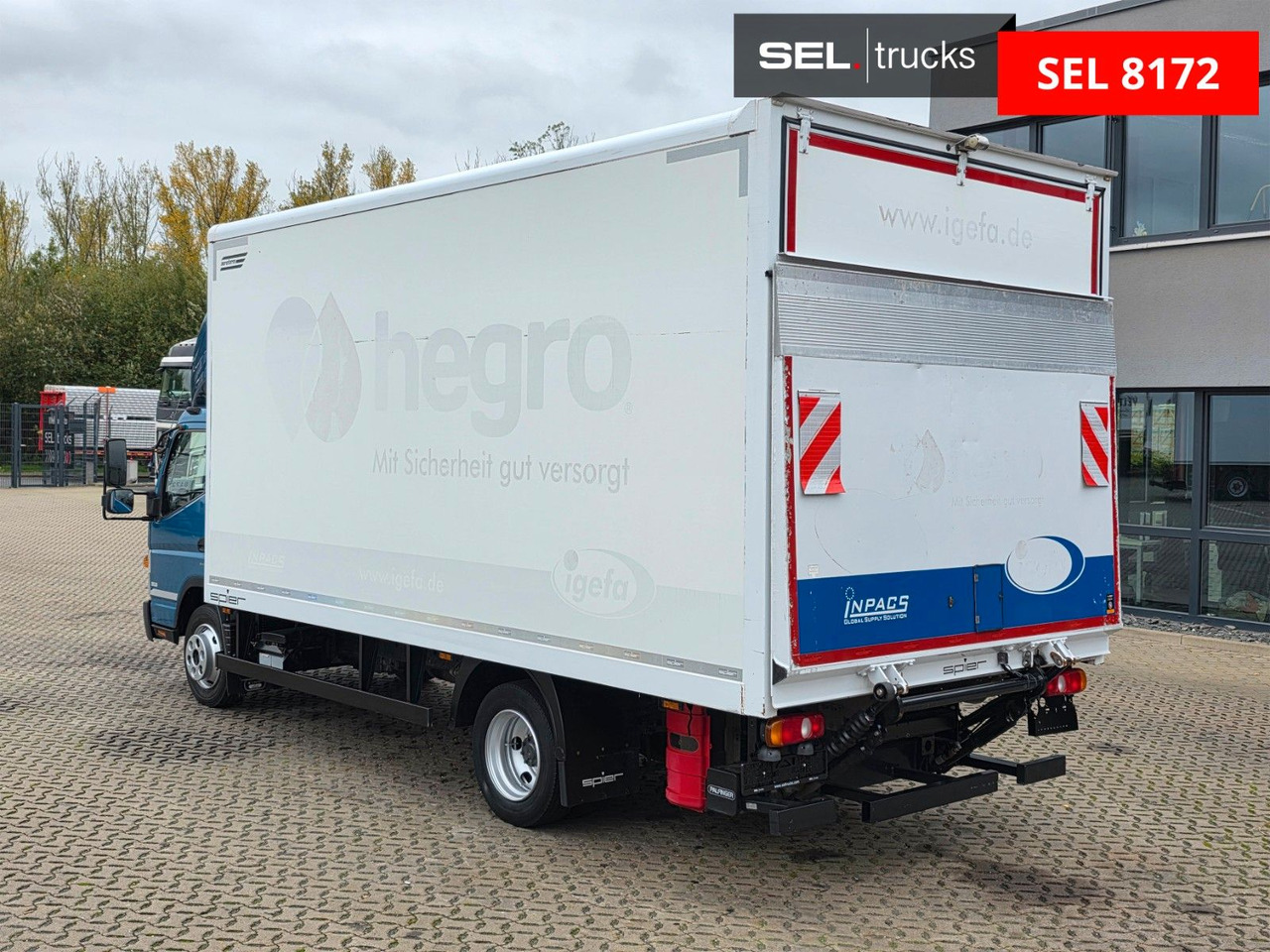 Furgoneta caja cerrada FUSO Canter 9C18 / Ladebordwand / 3 Sitzen: foto 7