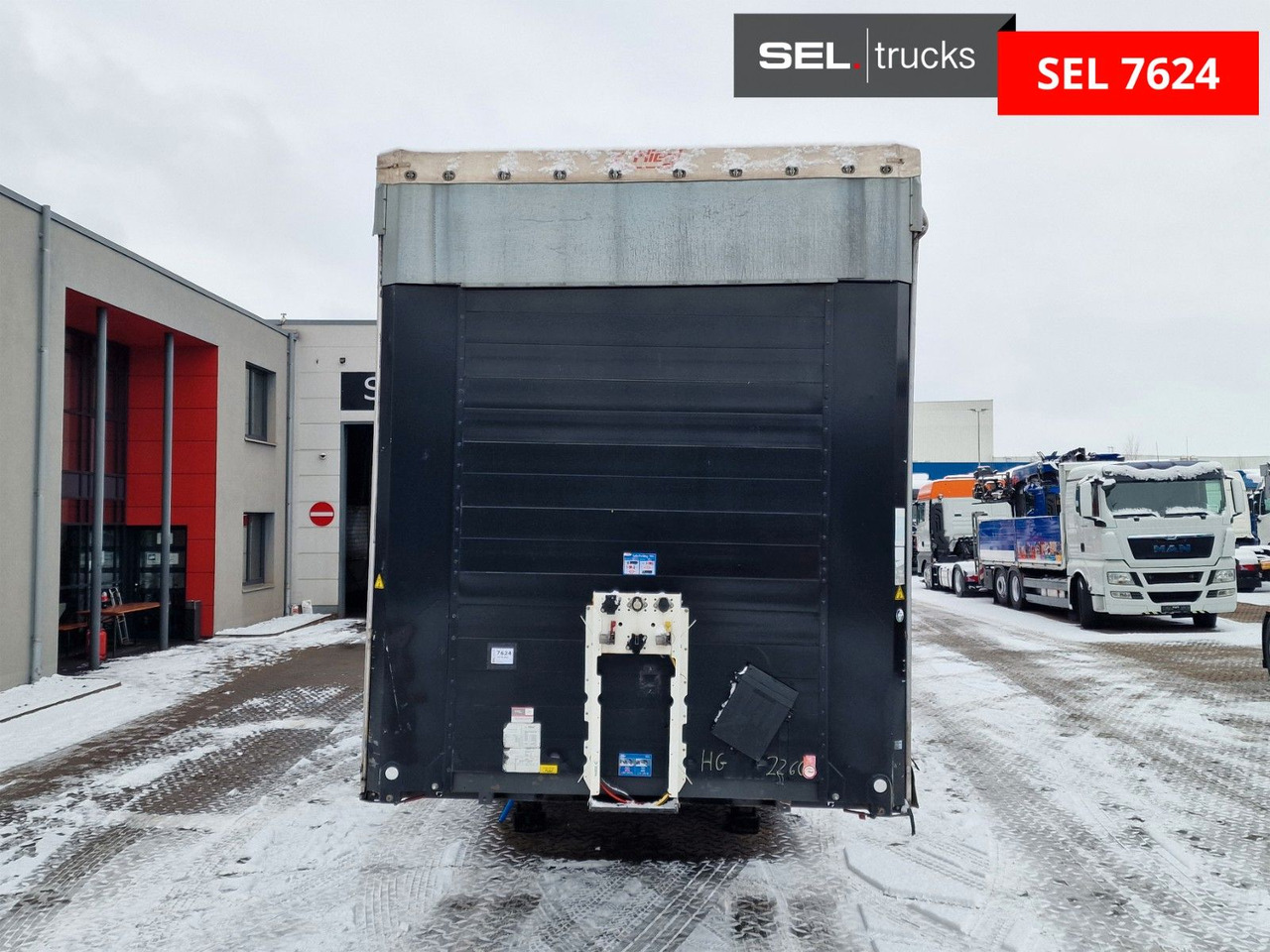 Fliegl SZS320 / Hubdach / EDSCHA / Mega - Semirremolque lona: foto 2 Fliegl SZS320 / Hubdach / EDSCHA / Mega - Semirremolque lona: foto 2