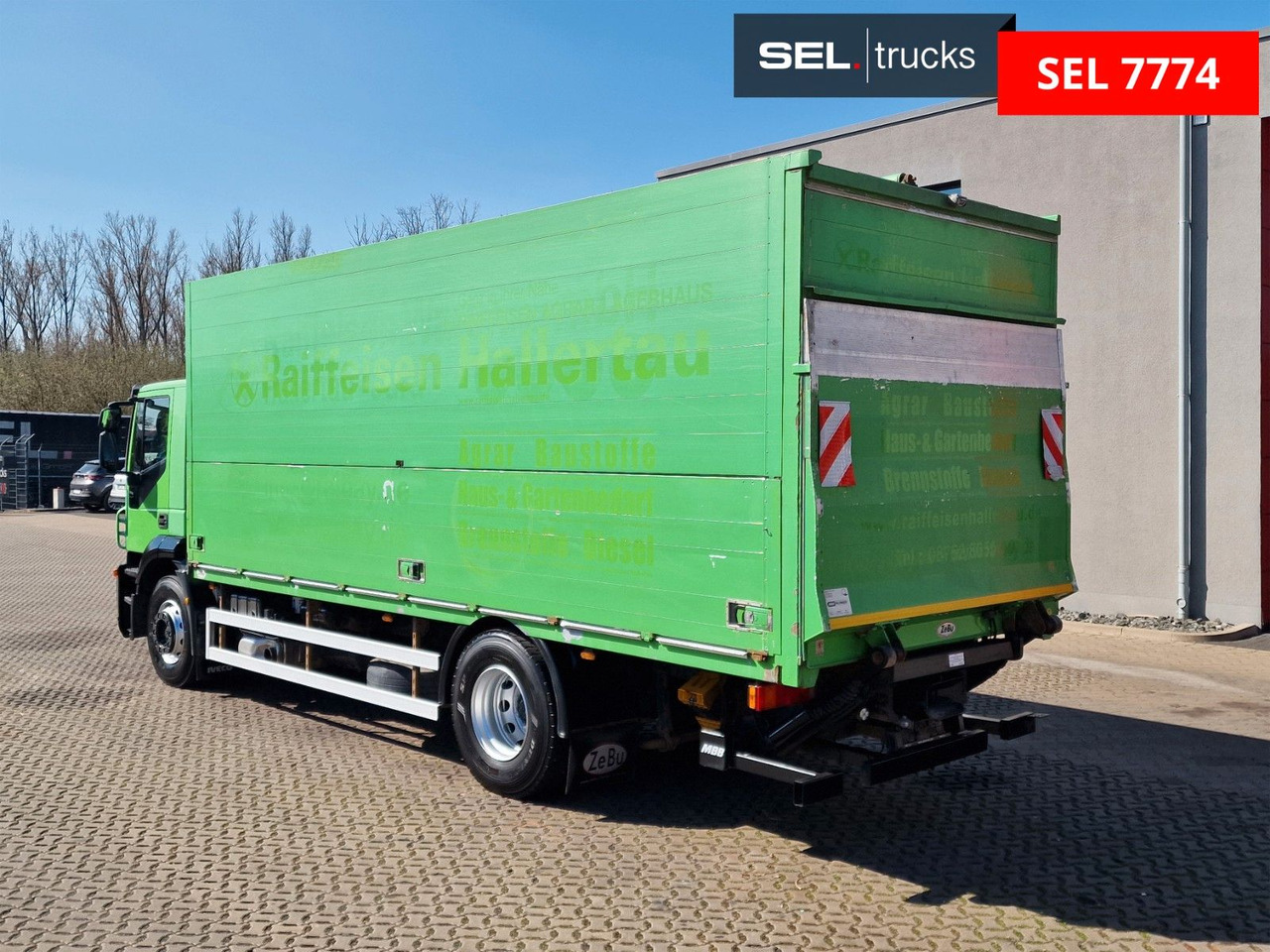 Camión caja cerrada Iveco Stralis 360 / Ladebordwand: foto 7