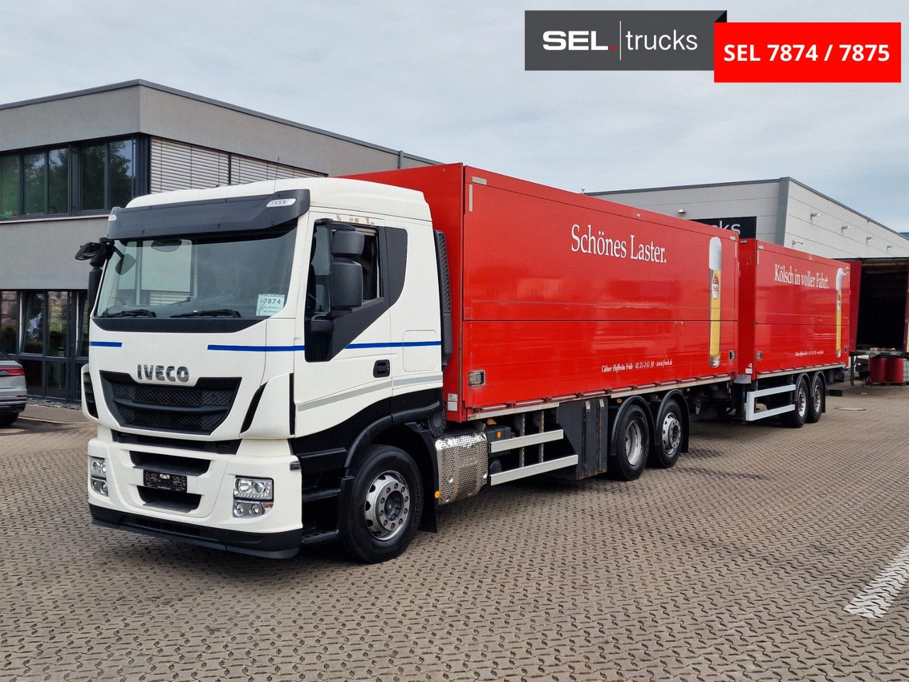 Iveco Stralis 420 / Ladebordwand / Lenkachse /Liftache - Camión transporte de bebidas: foto 1 Iveco Stralis 420 / Ladebordwand / Lenkachse /Liftache - Camión transporte de bebidas: foto 1