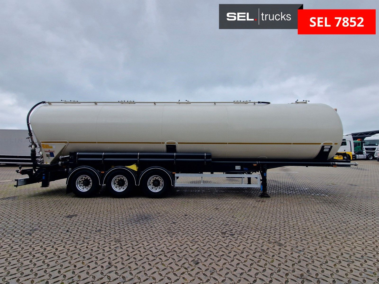 Kässbohrer XS SSK-60 / Kippsilo / Liftachse / 60m3 - Semirremolque silo: foto 4 Kässbohrer XS SSK-60 / Kippsilo / Liftachse / 60m3 - Semirremolque silo: foto 4