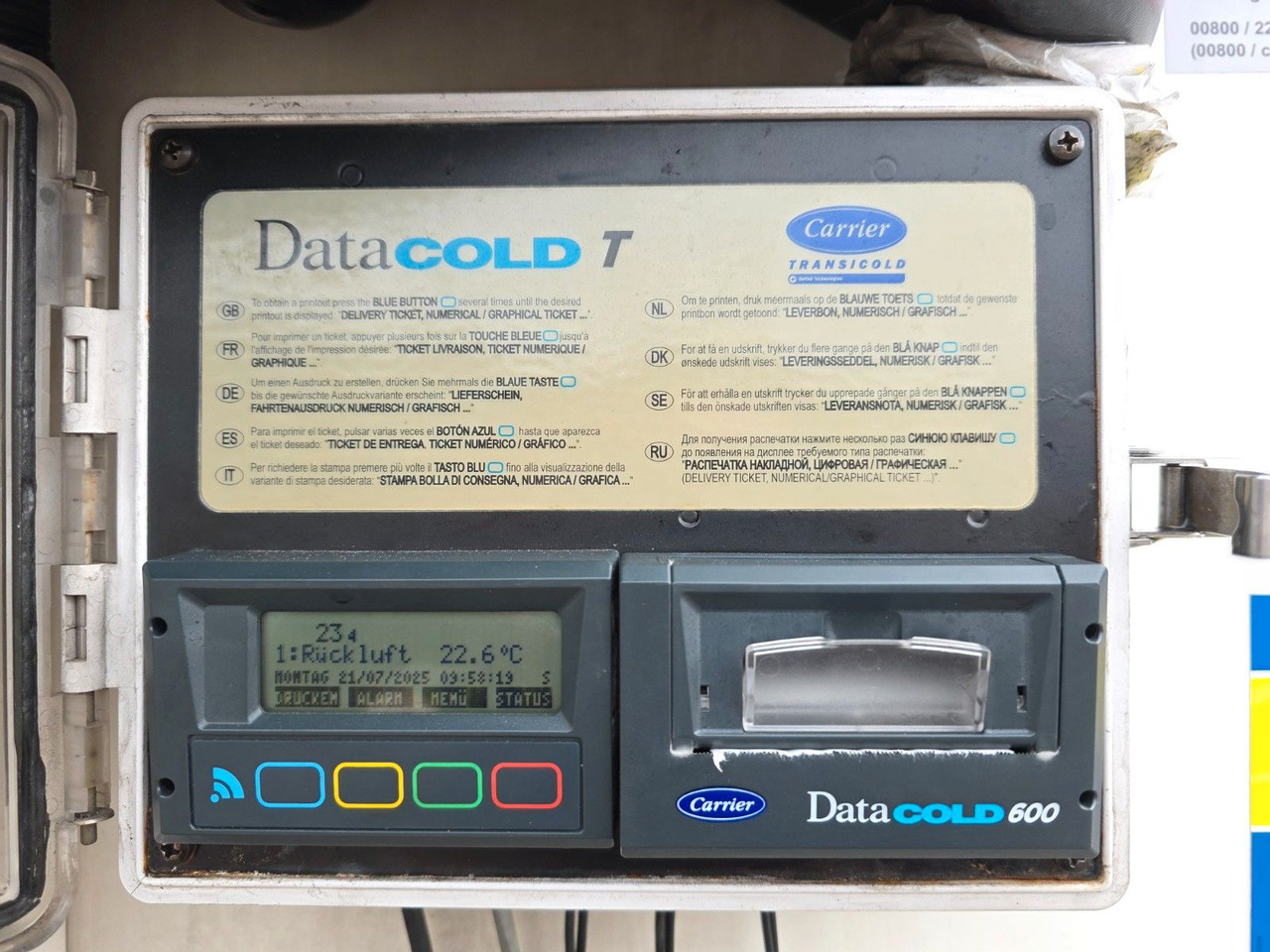 Semirremolque frigorífico Krone SD / Doppelverdampfer/ Vector 1950 Mt / FRC 2022: foto 16 Semirremolque frigorífico Krone SD / Doppelverdampfer/ Vector 1950 Mt / FRC 2022: foto 16