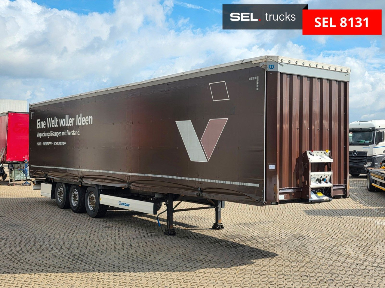 Krone SD / EDSCHA / Liftachse - Semirremolque lona: foto 3 Krone SD / EDSCHA / Liftachse - Semirremolque lona: foto 3