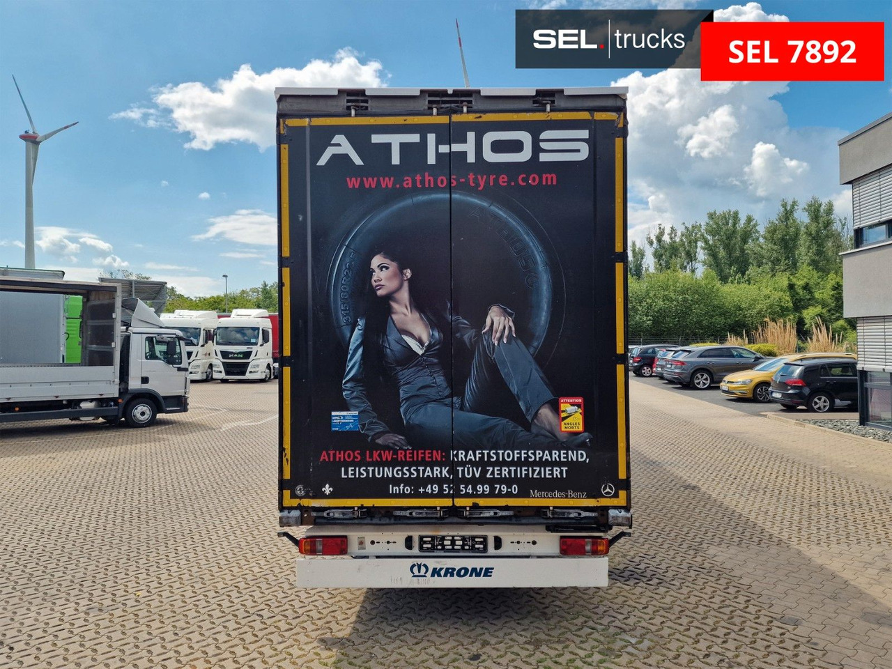 Semirremolque lona Krone SD / Hubdach / EDSCHA / Mega / Liftachse: foto 6