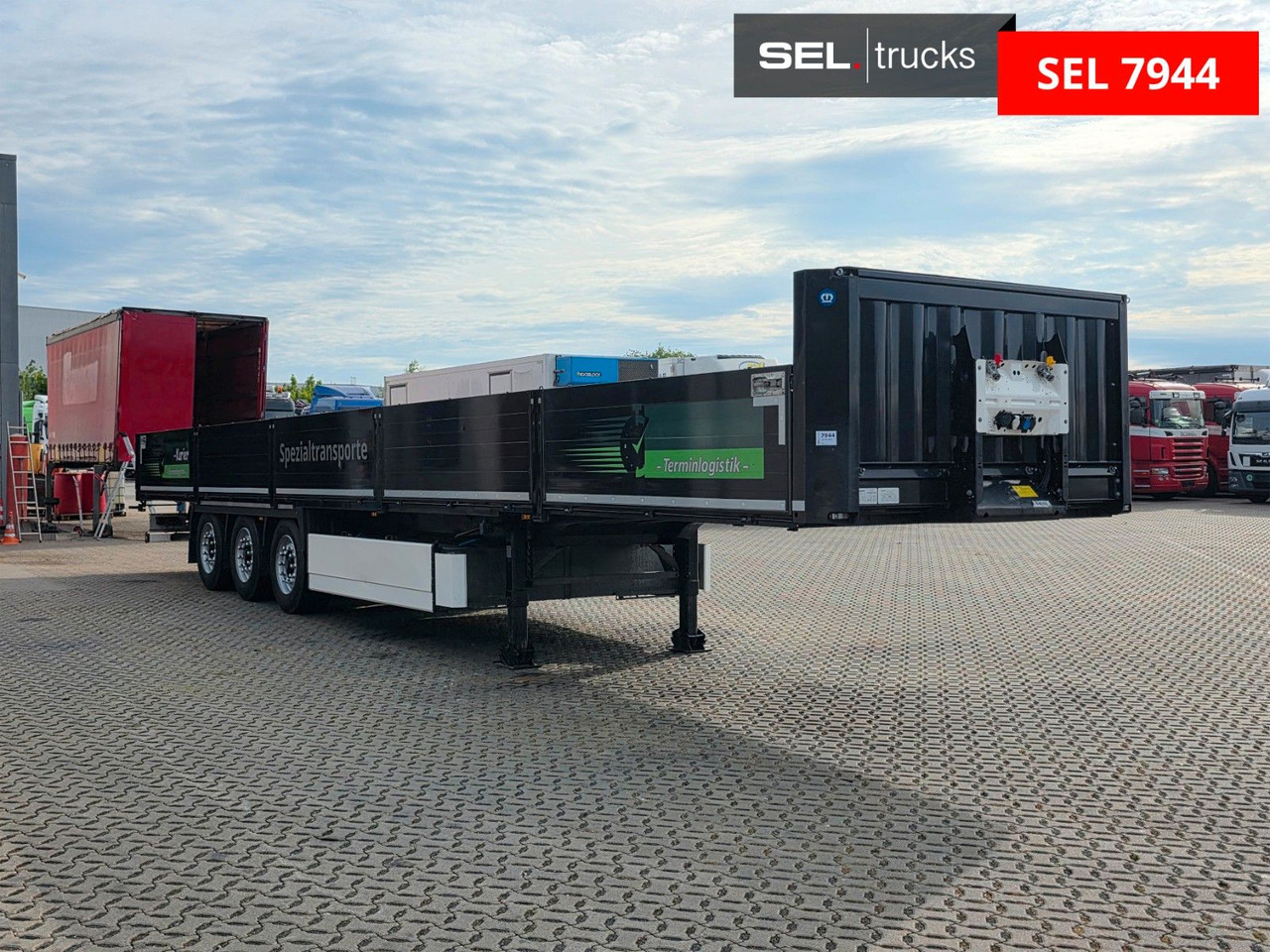 Krone SD / Palettenkasten - Semirremolque plataforma/ Caja abierta: foto 4 Krone SD / Palettenkasten - Semirremolque plataforma/ Caja abierta: foto 4