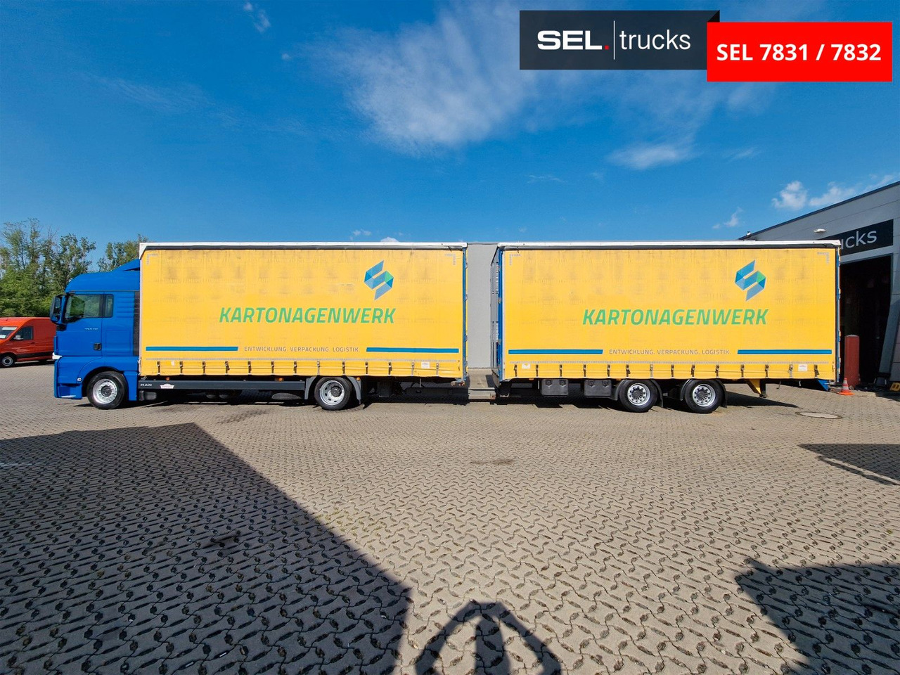 Camión lona MAN TGX 18.440 4X2 LL-U / Intarder /Jumbo /Durchlade: foto 8