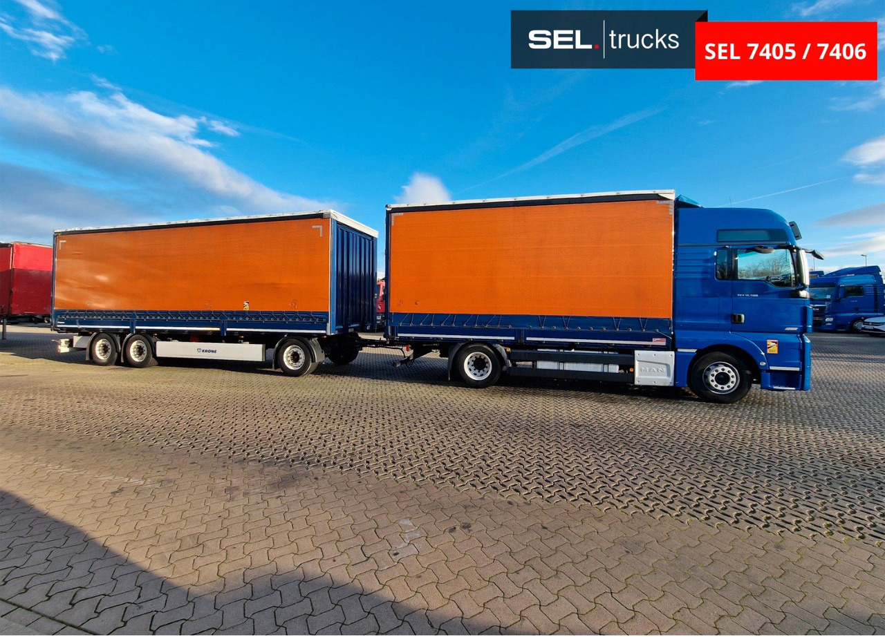 MAN TGX 18.580 4X2 LL/ Intarder/Aluklappen/Durchlade - Camión lona: foto 5 MAN TGX 18.580 4X2 LL/ Intarder/Aluklappen/Durchlade - Camión lona: foto 5