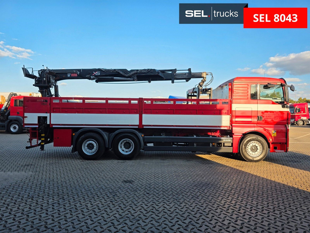 MAN TGX 26.360 6x2-2 BL / Intarder / HIAB 166K PRO - Camión grúa: foto 4 MAN TGX 26.360 6x2-2 BL / Intarder / HIAB 166K PRO - Camión grúa: foto 4
